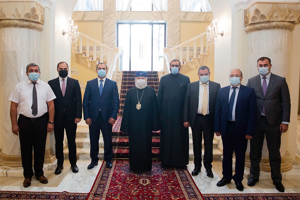CATHOLICOS OF ALL ARMENIANS WILL SET A DAY FOR THE BLESSING OF THE LAWYERS CATHOLICOS OF ALL ARMENIANS WILL SET A DAY FOR THE BLESSING OF THE LAWYERS